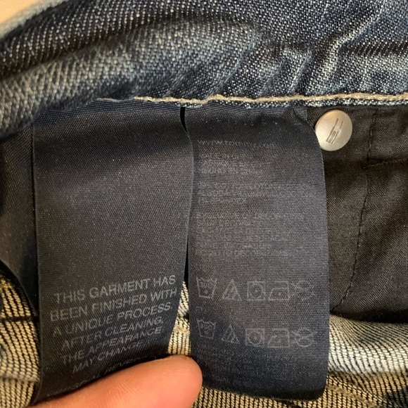 Y2K Tommy Hilfiger Jeans Men’s Size 31x34 Manhattan Bootcut Fit Blue/Gray Flag - Picture 16 of 16
